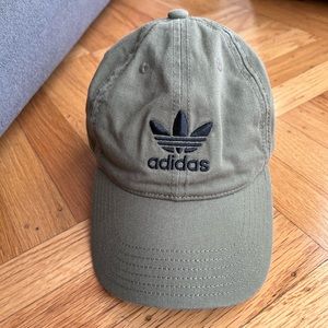 Adidas green hat